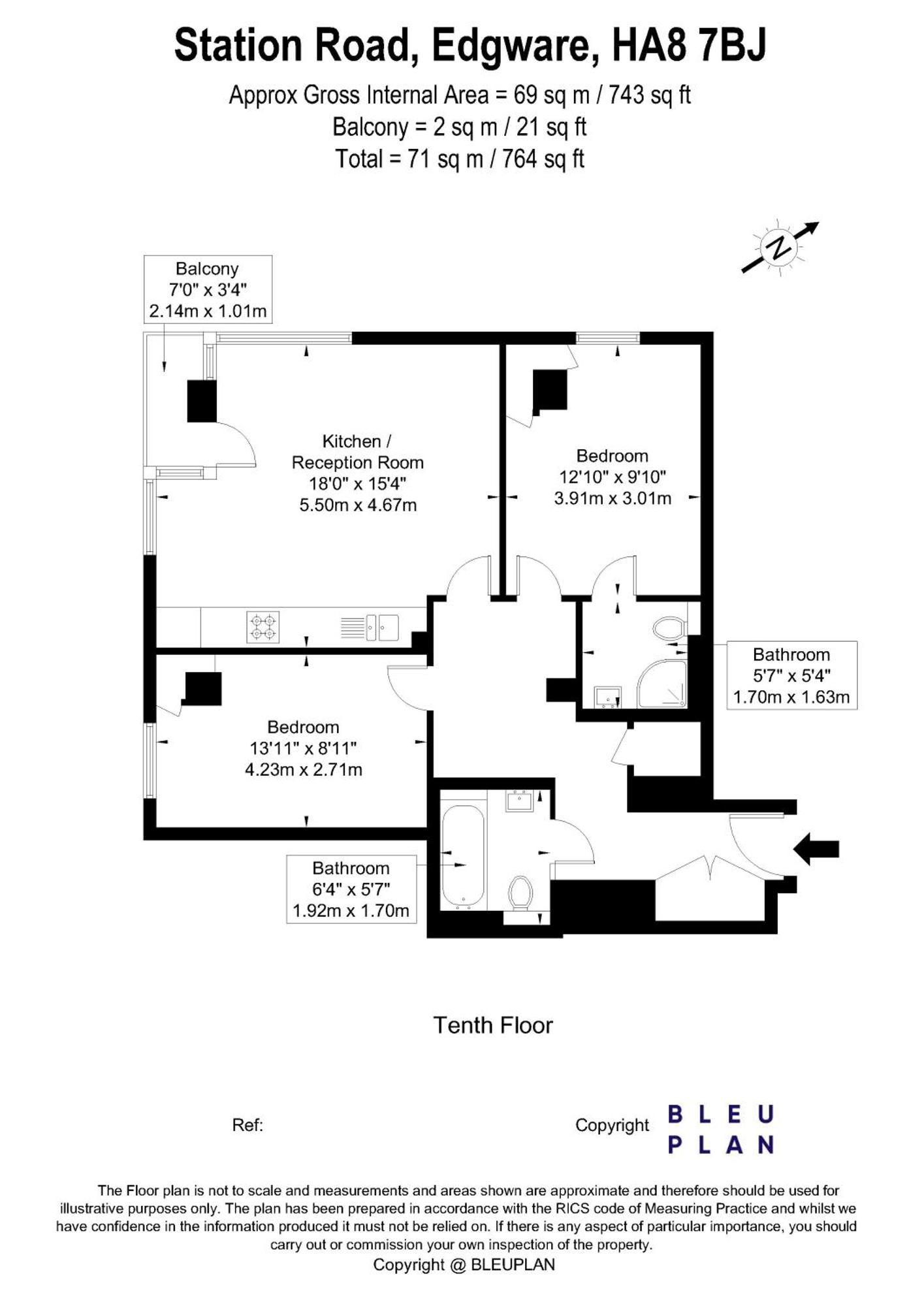 Luxury Apartment With Stunning Views On 10Th Floor Edgware Zewnętrze zdjęcie